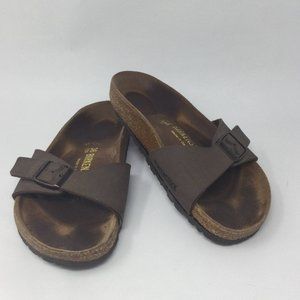 Birkenstock Brown Sandals Mule Slides AS IS 36